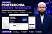 create a professional event, conference wordpress website