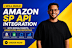 build amazon sp API integration with google sheets, order sync and reporting