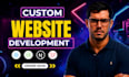 build full stack website php laravel react node mern api backend fintech app