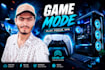 design custom gaming thumbnails for youtube