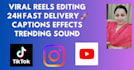 edit ugc tiktok ads and faceless reels with captions
