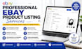 do professional ebay product listing and optimize your ebay store