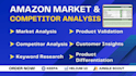 do amazon market and competitor analysis for private label products