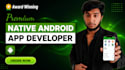 develop a native android app in kotlin with jetpack compose