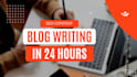 be your SEO blog writer and content writer