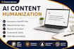 humanize ai content and rewrite chatgpt text naturally