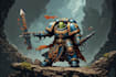 illustrate your warhammer 40k and fantasy miniatures