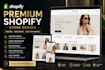 create a shopify store with premium design and branding