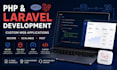 develop PHP laravel web application and custom website