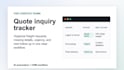 build a logistics quote and shipment inquiry tracker