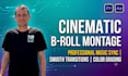 edit a cinematic b roll montage synced to music