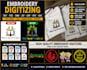 create embroidery digitizing files