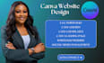 design canva website design ugc website social media canva template