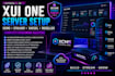 setup xui one server, xcms streaming panel, stalker ,xaccel, reseller panel