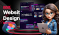 website design in figma,figma UI design, figma website redesign