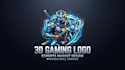 design a modern 3d gaming mascot and esports logo