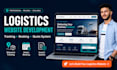 design a premium and responsive logistics website