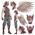 design character sheet or reference sheet for your character