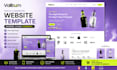 develop a premium vape shop website html template