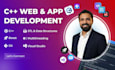 develop custom c plus plus software algorithms and desktop applications