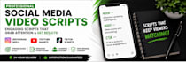 write social media video script