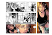 illustrate comic stories with custom characters