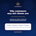 find what stops customers from choosing your hotel or restaurant