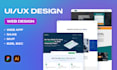 do UI UX design for saas, mvp website