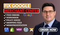 fix google merchant center suspension, gmc misrepresentation and feed errors