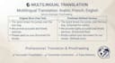 provide an accurate tranlation
