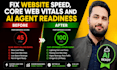 fix wordpress website speed and core web vitals of website