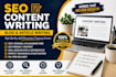 write SEO friendly articles and blog posts