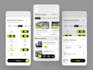 develop a custom car parking mobile app, car wash app, car ride sharing app