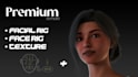 create a professional 3d character in blender