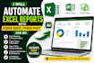 automate excel reports with power query, power pivot and ai