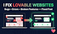 fix lovable website bugs and issues in your lovable ai app
