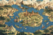 illustrate medieval fantasy and sci fi maps