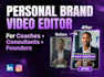 personal branding videos for consultants
