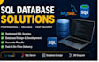 write sql queries, optimize databases, and solve database tasks