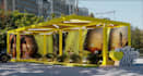 design a modern shipping container house, modular house, 3d render