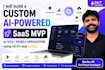 custom ai saas mvp, web application, or chatbot in next js, python, mern