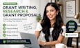 do small business grant writing grant proposal and research
