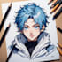 draw cute and beautiful anime art