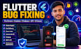 fix flutter app bugs, UI issues, and logical errors