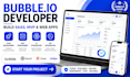 build bubble io website bubble mvp bubble saas web app as bubble io developer