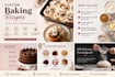 share custom baking recipes
