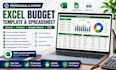 create custom excel budget template spreadsheet annual finance google sheets csv