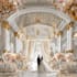 design custom wedding venue illustration