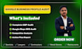 provide a professional google business profile audit service