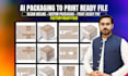 convert ai packaging design into print ready vector files